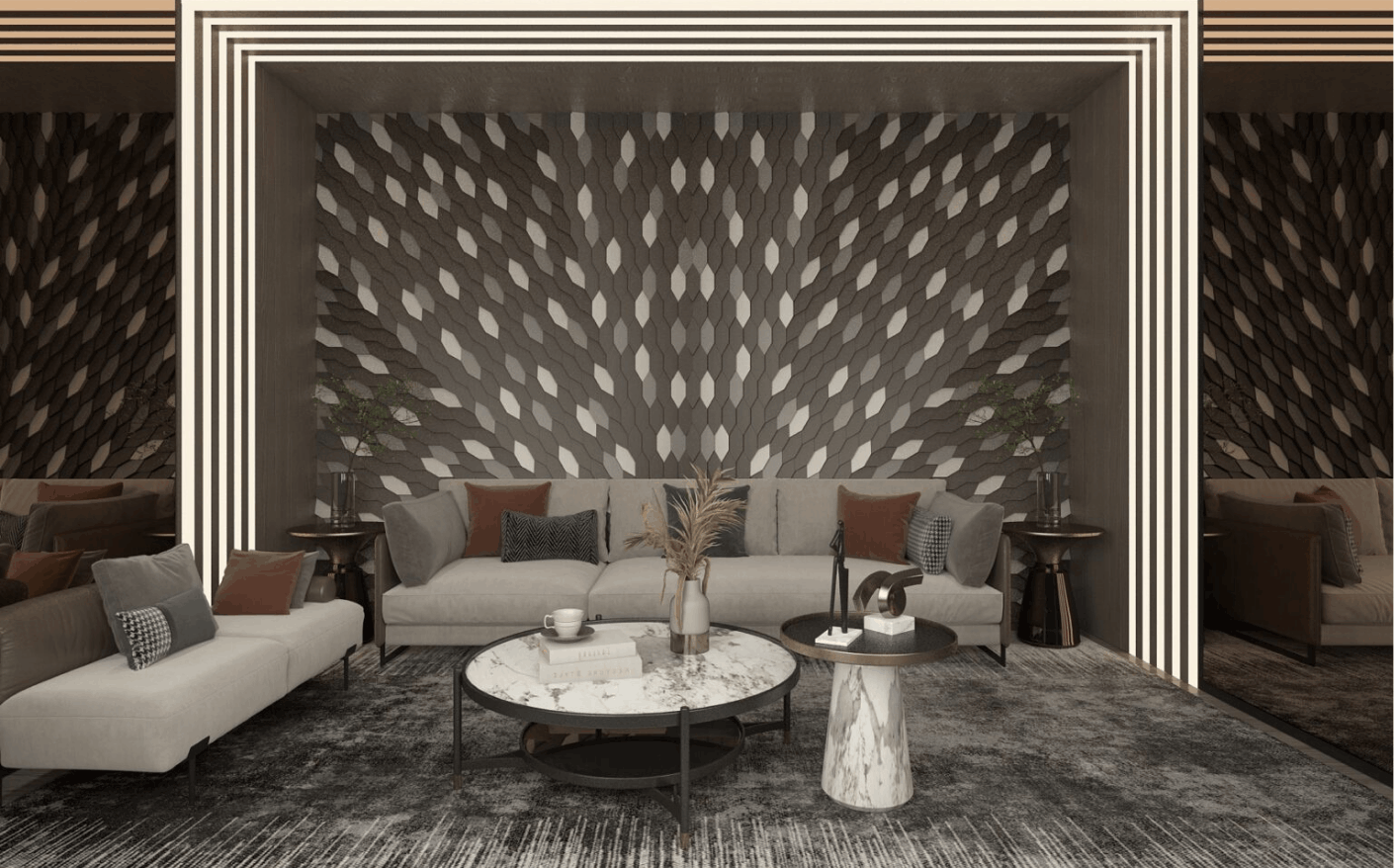 Panel Dinding 3D Premium di Asia Tenggara – Pacato Wall Panel