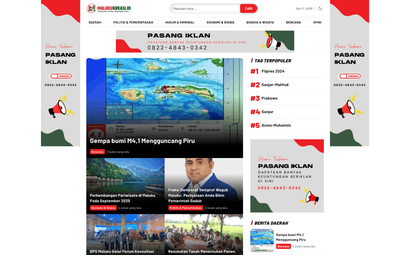 Jasa Promosi Digital & Publikasi Media Terpercaya – Maluku Kreasi