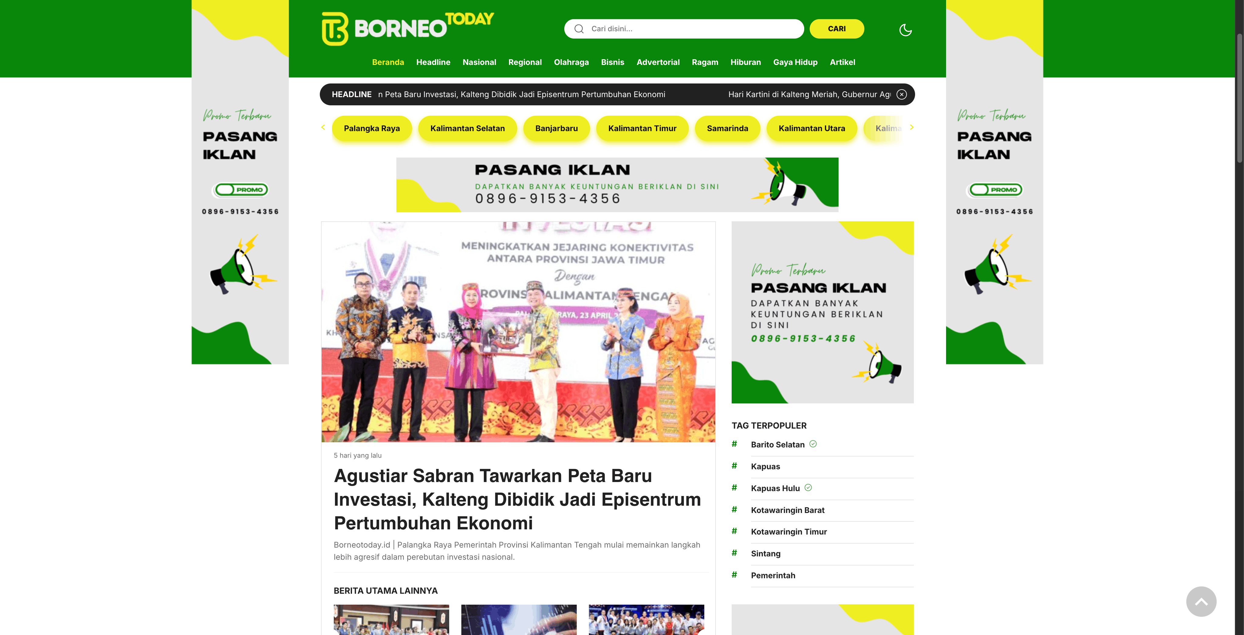 Promosi Bisnis Terpercaya – Borneo Today