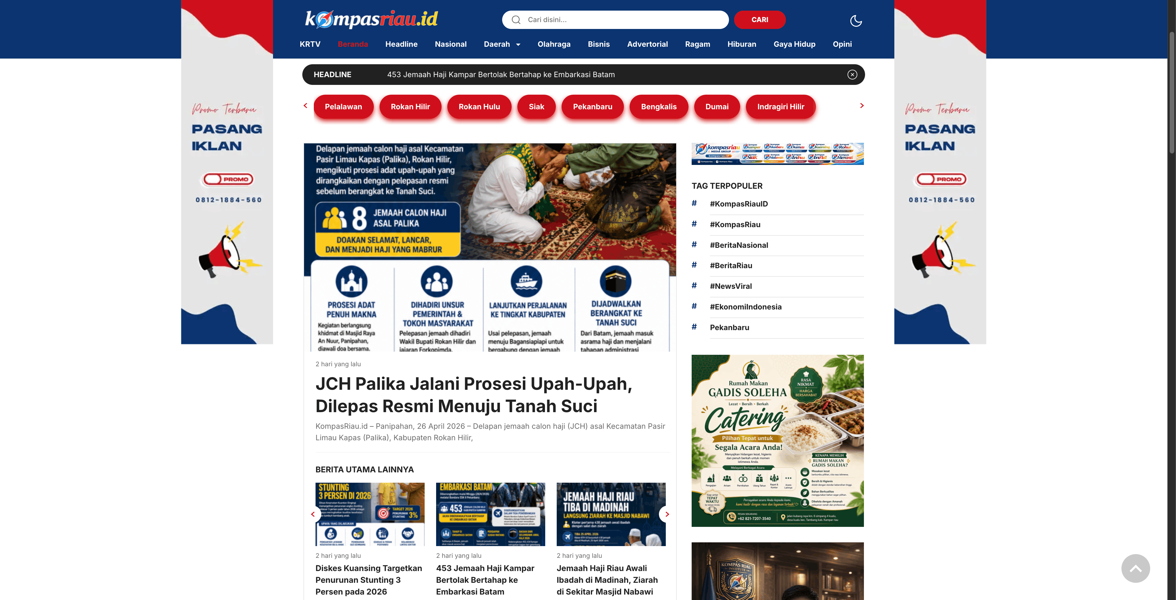 Jasa Pasang Iklan Strategis – Kompas Riau