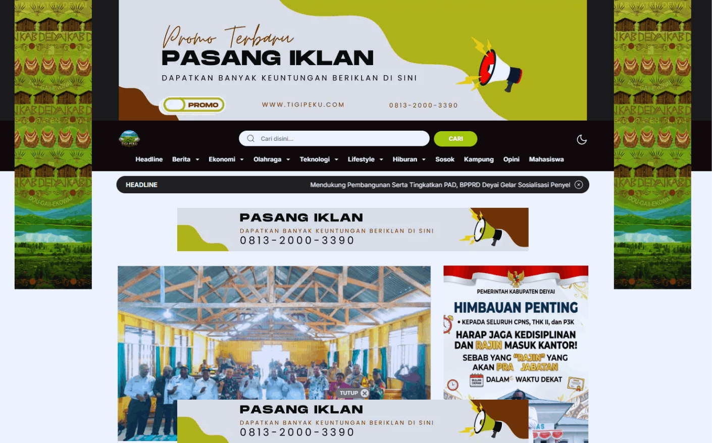 Jasa Pasang Iklan & Solusi Publikasi Digital – Tigipeku